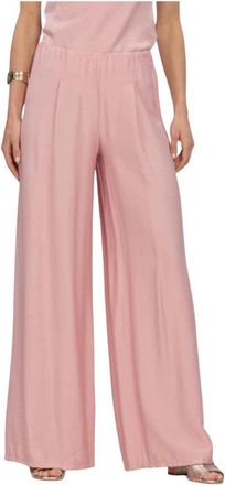 Freebird by Steven Petra Wide Broeken - Dames - Wijde Broeken - Roze - XL - Broeken