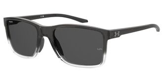 Under Armour UA HUSTLE XL Polarized FS2/M9 Mens Sunglasses Grey Size 59