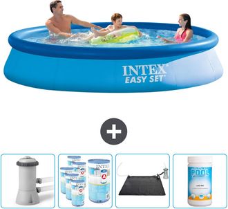 Intex Piscina Easy Set Redonda - 366x76 Cm - 7-piezas Scb92