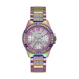 Guess Iridescent Multifunction Horloge - Dames - Horloges - Veelkleurig - ONE Size - Accessoires