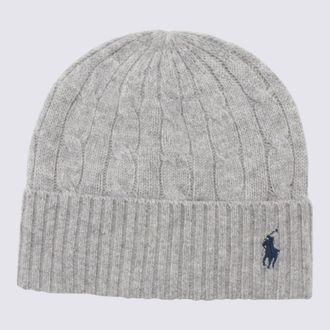 Polo Ralph Lauren Hats Soft Grey-Donna