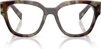 Prada 0pr C06v Oversized Tortoiseshell Acetate Sunglasses