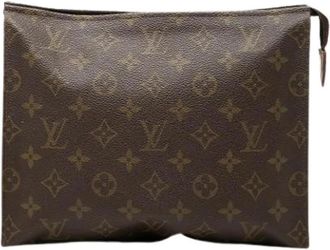 Louis Vuitton Pre-owned Toiletry Pouch 26 - Dames - Pre-owned - Bruin - Maat: ONE Size