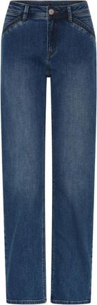 C.Ro Straight Jeans - Dames - Regular Fit Jeans - Blauw - 2XL - Jeans