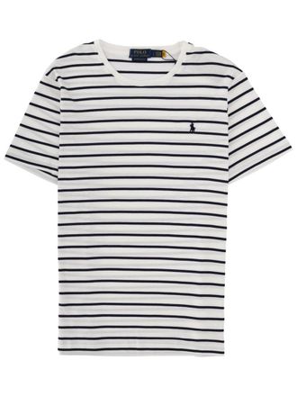 Polo Ralph Lauren Striped Logo T Shirt