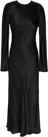 8 by YOOX SILK OPEN-BACK MAXI DRESS