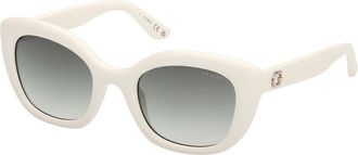 Guess GU00196 21P Womens Sunglasses White Size 51
