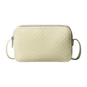 Calvin Klein Borsa a tracolla con logo monogramma all-over - - Bags - Donna - Verde - ONE SIZE