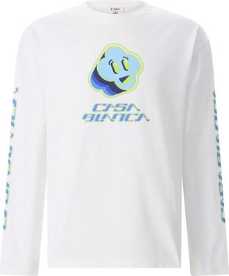 Casablanca Uomo, Top, Bianco, L, new