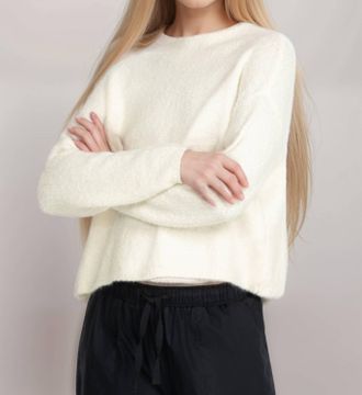 Johnny Was Calme Teddy Bear Crop In Tofu