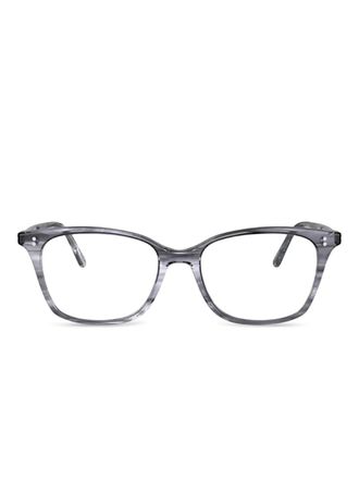 Oliver Peoples Occhiali Addilyn squadrati - Blu
