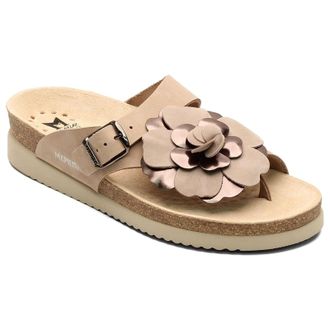 Mephisto Mephisto Helen Flower Nubuck Womens Toe Post Sandals - Light Taupe - Size:UK 8.5