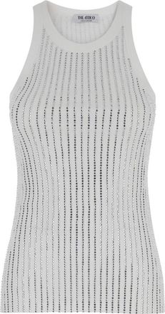 The Attico White Tank Top