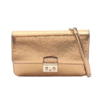 Dior Pre-owned Leather Shoulder Bag - Dames - Vintage Schoudertas - Geel - ONE Size - Leer - Vintage