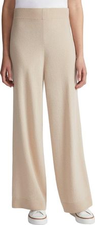 Lafayette 148 New York Plus Pull On Wool & Cashmere-Blend Wide Leg Knit Pant