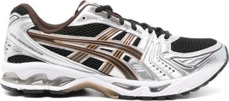 Asics Zwarte Panel Mesh Sneakers - Heren - Schoenen - Zwart - Maat: 43 1/2 EU