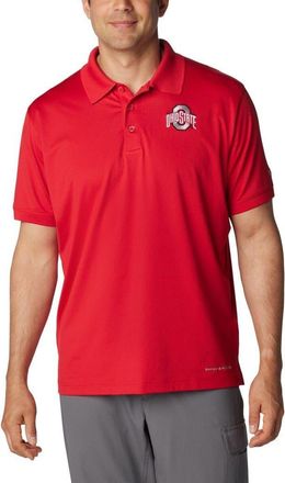Columbia Mens Columbia Scarlet Ohio State Buckeyes PFG Tamiami Omni-Shade Polo at Nordstrom, Size X-Large
