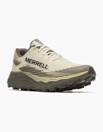 Merrell Mens Merrell Agility Peak 6 Runner Polyurethane Mens Burlap Trail Running Shoes - Brown - Size: UK 12 / eu 47 / us 12.5