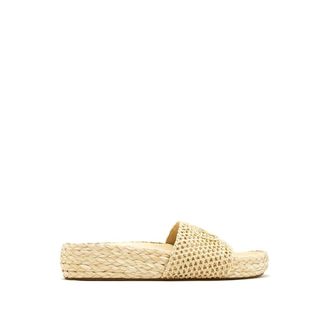 Chlo&eacute; Sliders, female, Yellow, Size: 8 US Sandalo