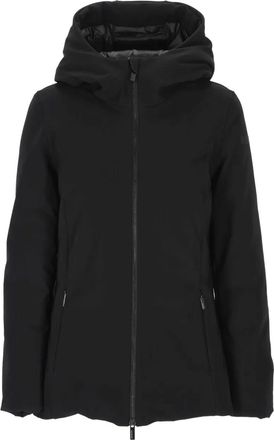 Roberto Ricci Design zip-up parka - women - Fabric - 42 - Black
