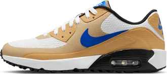 Nike Mens Air Max 90 G Golf Shoes in White | HV9305-106