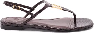 Fendi Ayers Thong Sandals