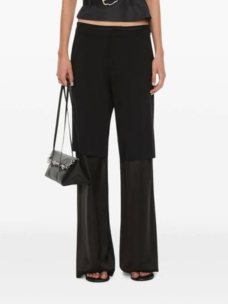 CHRISTOPHER ESBER split level tailored trousers - Black
