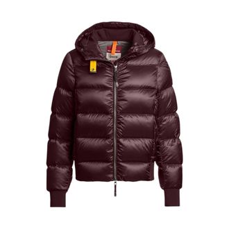 Parajumpers Mariah Hooded Down Bomber - Dames - Jassen - Rood - Maat: S Zijde