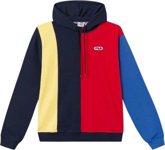 Fila Hoodies & sweatvesten, Heren, Veelkleurig, XS, Katoen, Bairn Blocked Hoody