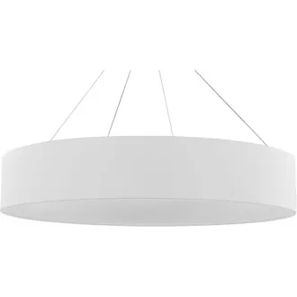 Beliani LED Pendant Lamp LENYA Metal White