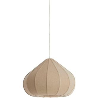 Light & Living Light & Living - lampada a sospensione - Zubeda - beige - tessile