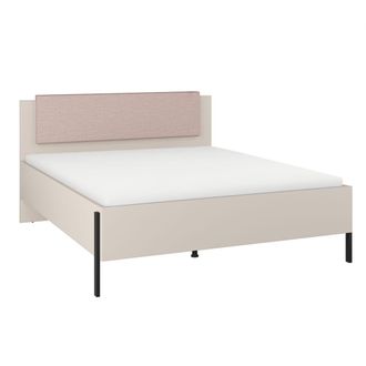 Petits Meubles Cama cachemire 160x200 con somier paneles de melamina cachemira