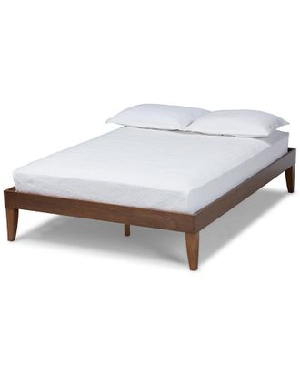 Baxton Studio Dnu Baxton Studio Lucina Queen Size Platform Bed Frame