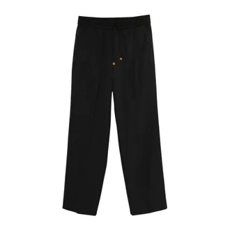 Dr&ocirc;le de Monsieur Broeken, Heren, Zwart, M, Drawstring Broeken