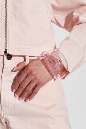Alaia Bracelet Made Of Hand-blown Glass, Womens, Pink