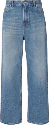 Fendi Denim Relaxed Jeans - Dames - Loose Fit Jeans - Blauw - XS - Denim - Jeans