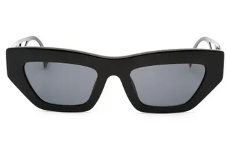 Versace 0VE4432U Cat-Eye Acetate Sunglasses - Black