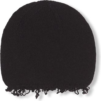 Cortana Short Fit Beanie - Dames - Hoeden - Zwart - M - Wol - Accessoires