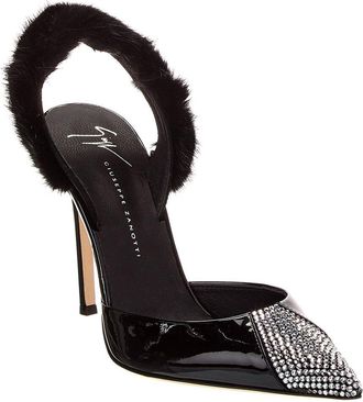 Giuseppe Zanotti Braquel 105 Patent Slingback Pump