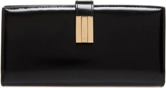 Bally Ollam continental wallet - women - Patent Calf Leather - One Size - Black