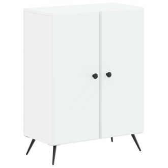 vidaXL Mobiletto Da Bagno Breda Bianco 59,5 X 31 X 80 Cm Vidaxl