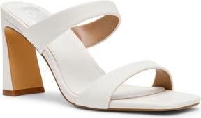 Dolce Vita Veniss Block Heel Slide Sandal in White at Nordstrom Rack, Size 9.5