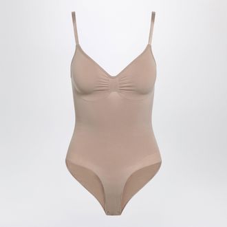 SKIMS Body modellante Seamless Sculpt marrone Sienna