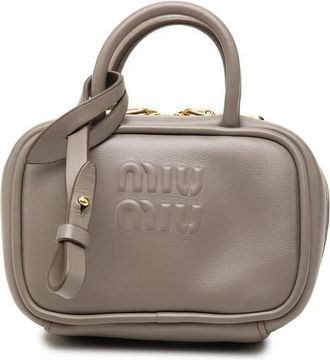 Miu Miu Pre-owned Miu Miu Micro Calfskin Softy Beau Bag Ladies P1M3RV3YBV5F0BPO