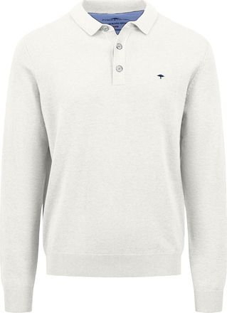 Fynch-Hatton Strickpullover FYNCH-HATTON, Herren, Gr. 4XL, new sanftes wei&szlig;, Strick, Obermaterial: 100% Baumwolle, unifarben, normal h&uuml;ftbedeckend, Rundhals, Flach