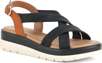 Unze Womens LUELLA Casual Cross Over Sandals UK Size 3-8
