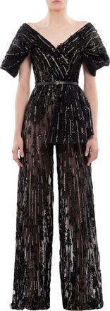 Saiid Kobeisy Embroidered Jumpsuit