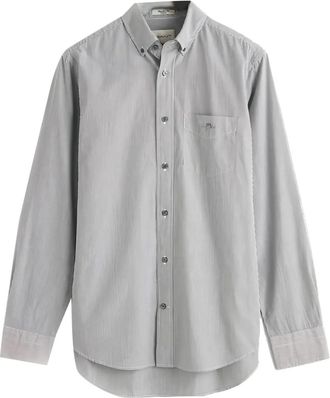 GANT Popeline overhemd - Grijs