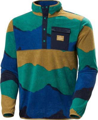 Helly Hansen Mens Maridalen Fleece Pullover Green XXL