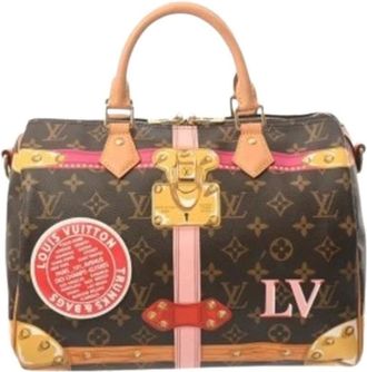 Louis Vuitton Pre-owned Handbags, female, Brown, Size: ONE SIZE Pre-owned Monogram Handbag